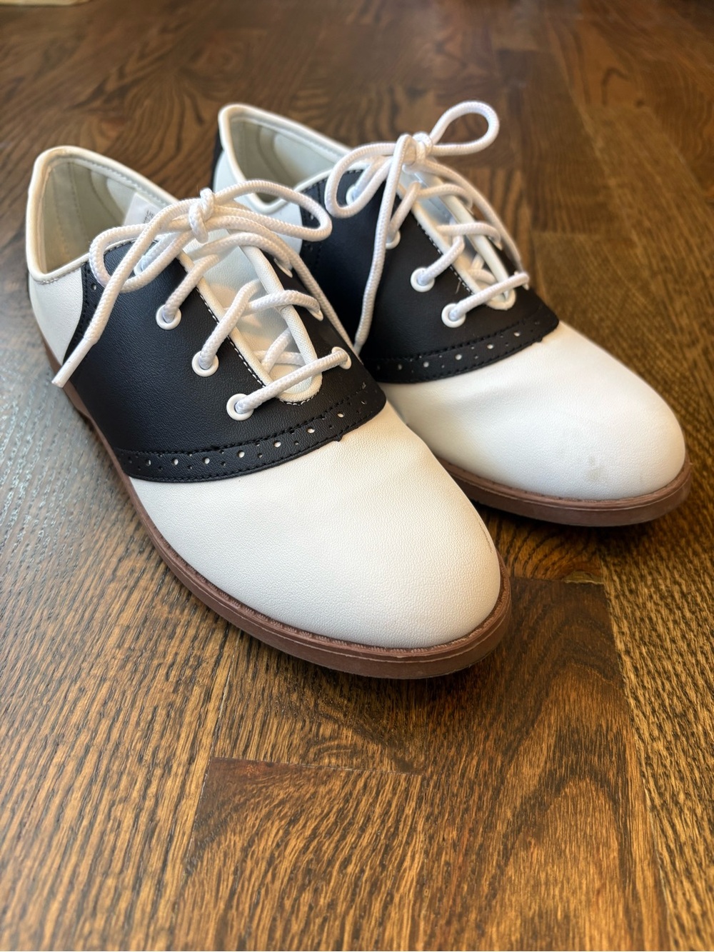 Predictions Saddle Oxford Shoes Retro Sock Hop 1950s Classic
